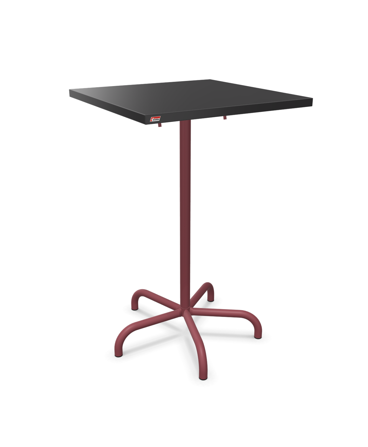 Schaffner Säntis Folding high table 70x70cm h:110cm