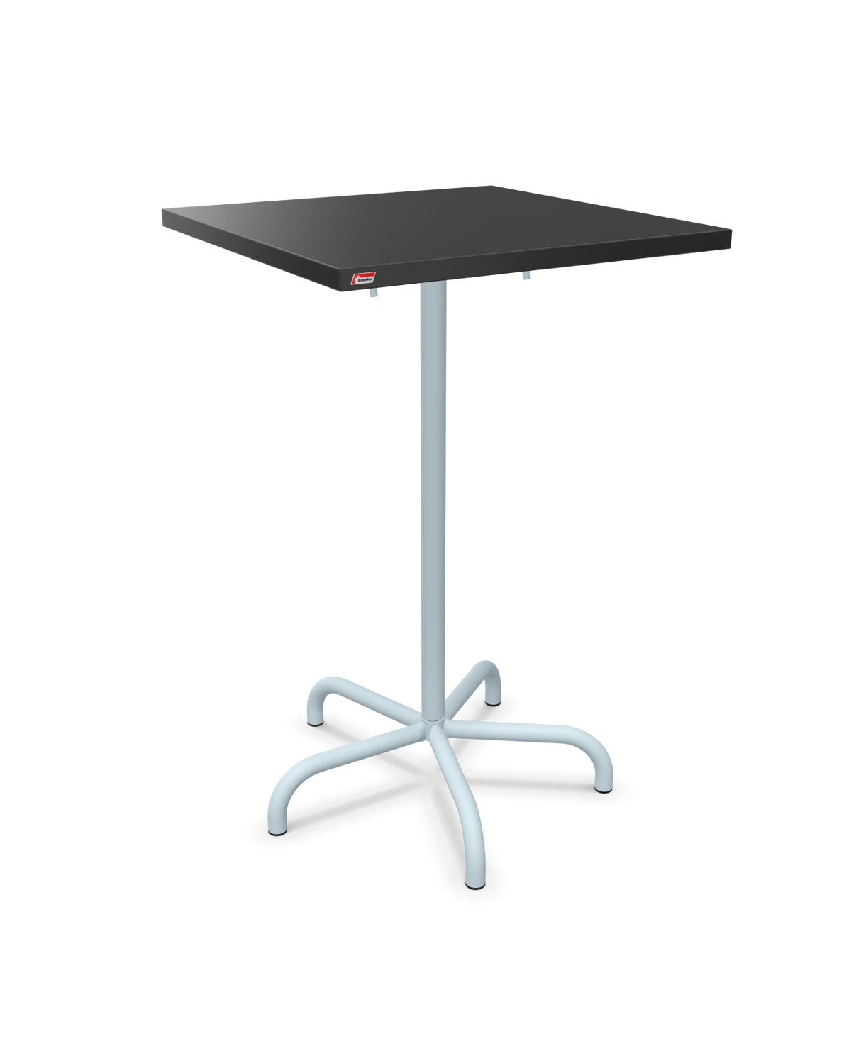 Schaffner Säntis Folding high table 70x70cm h:110cm