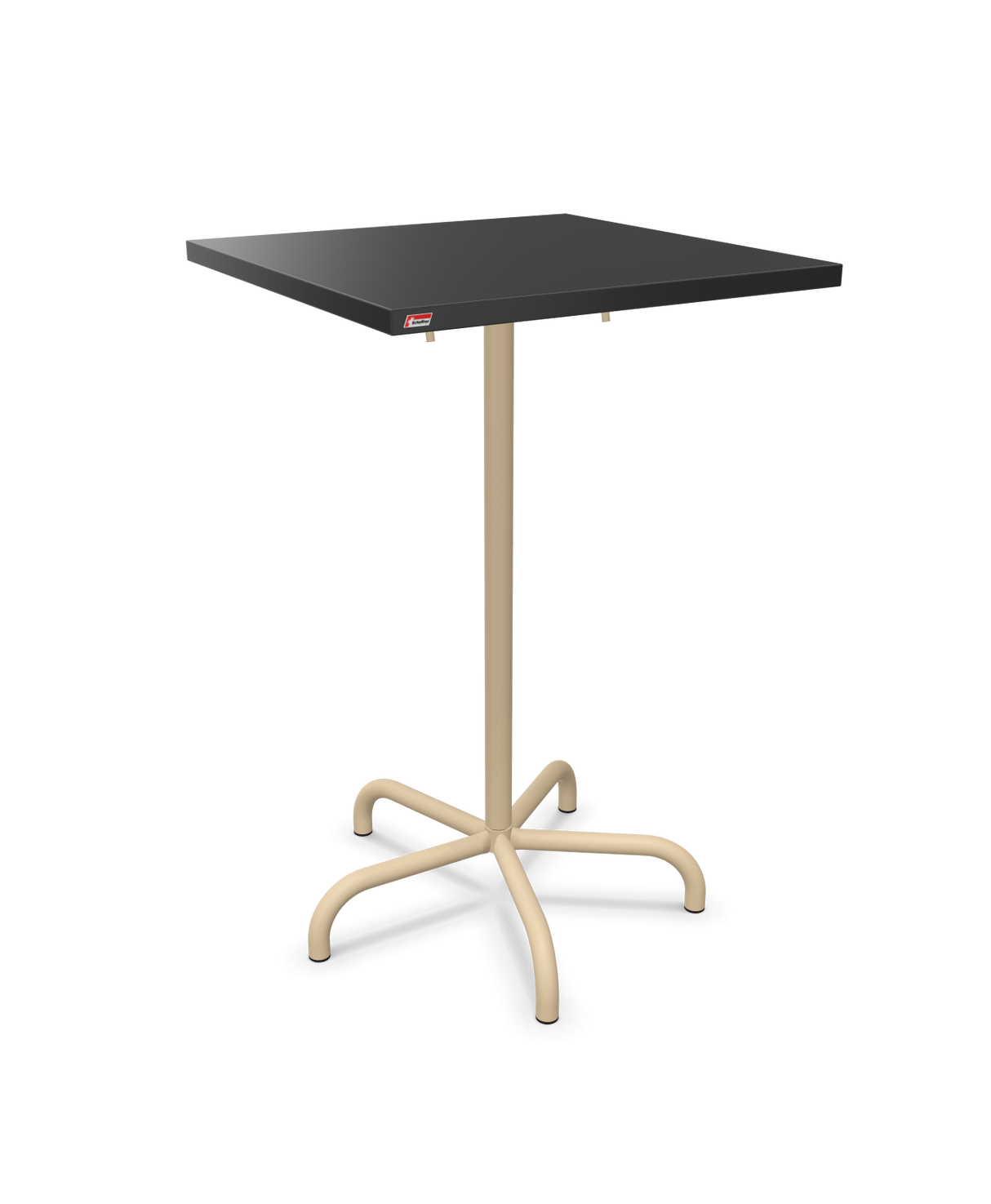 Schaffner Säntis Folding high table 70x70cm h:110cm