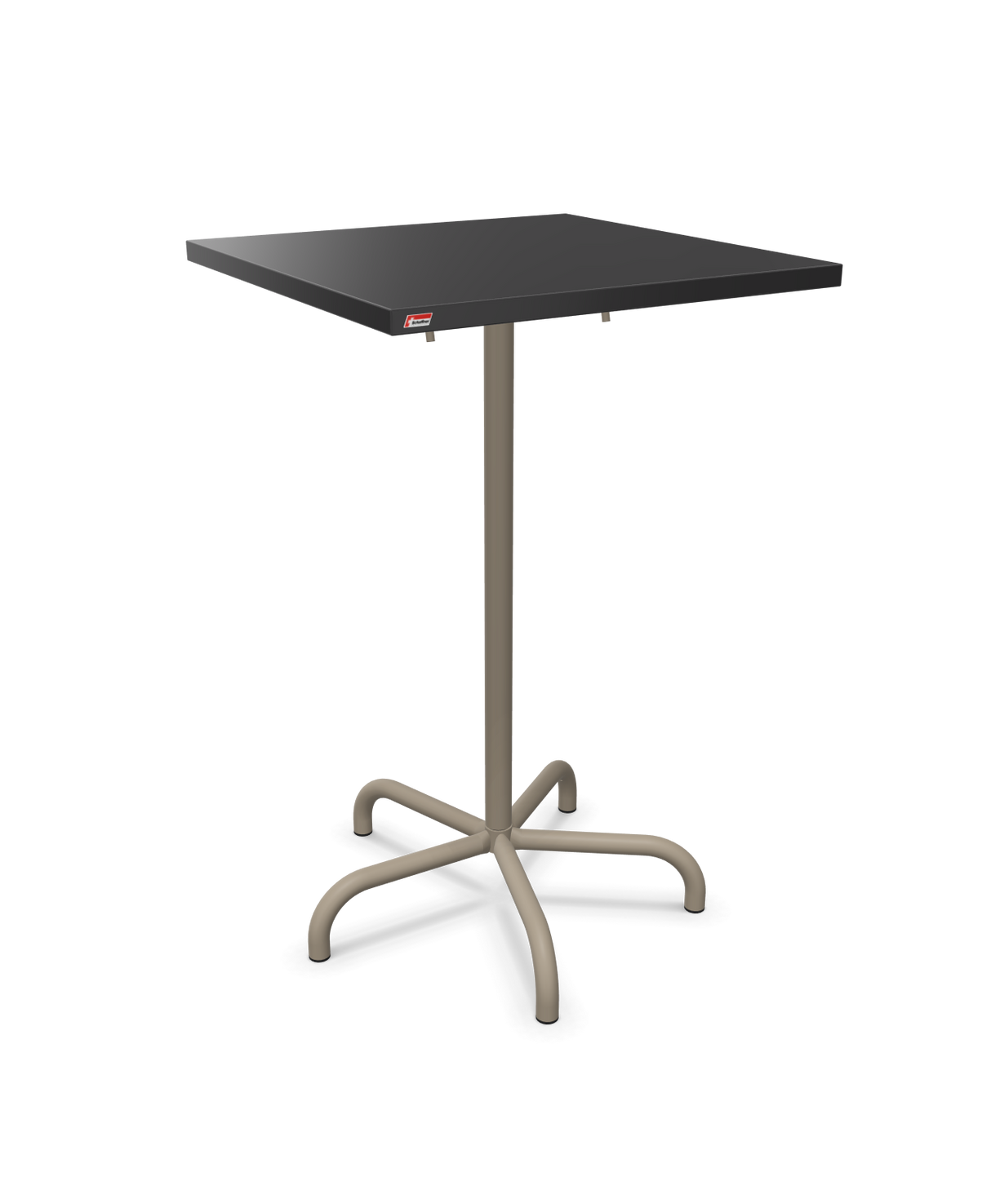 Schaffner Säntis Folding high table 70x70cm h:110cm