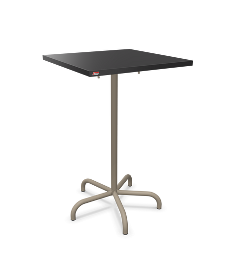 Schaffner Säntis Table haute rabattable 70x70cm h:110cm