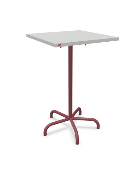 Schaffner Säntis Table haute rabattable 70x70cm h:110cm