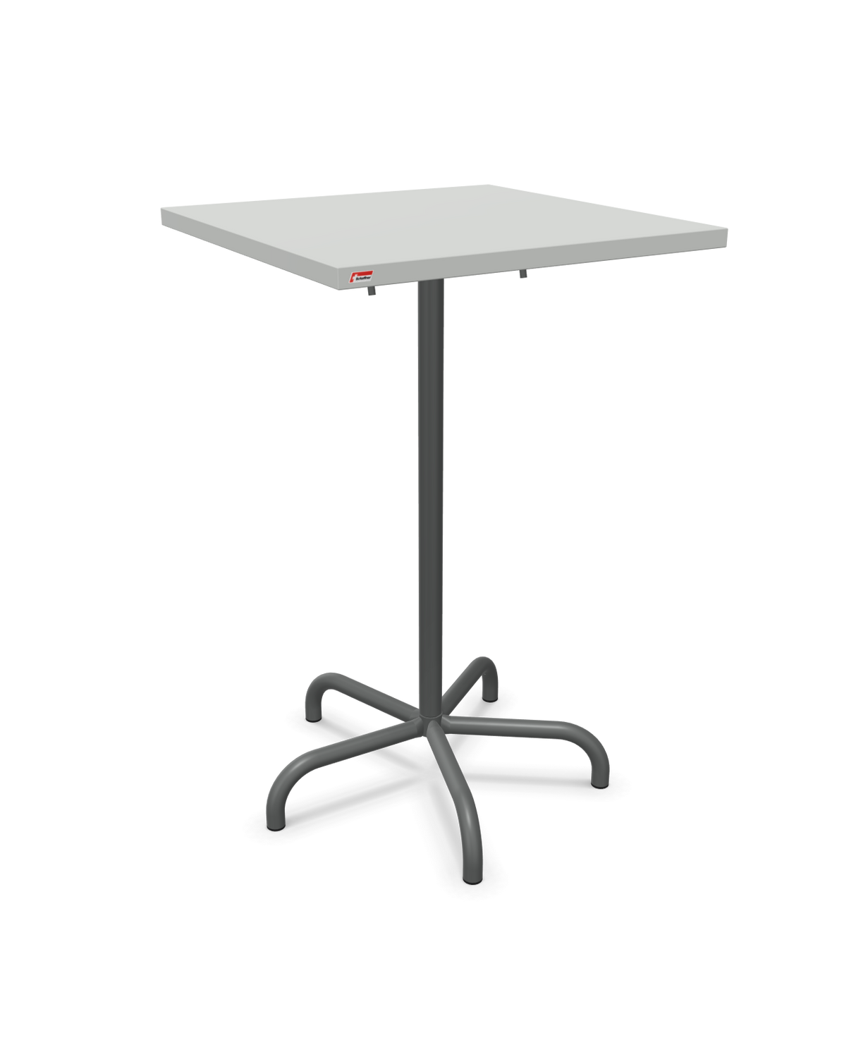 Schaffner Säntis Folding high table 70x70cm h:110cm