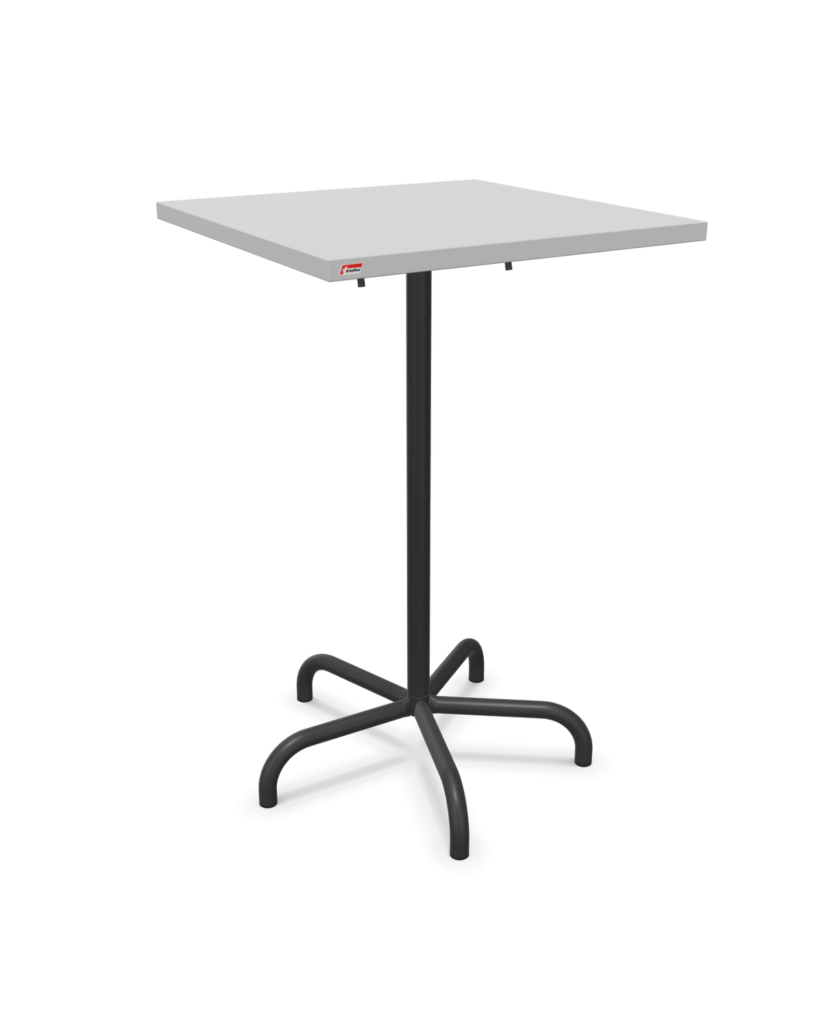 Schaffner Säntis Folding high table 70x70cm h:110cm