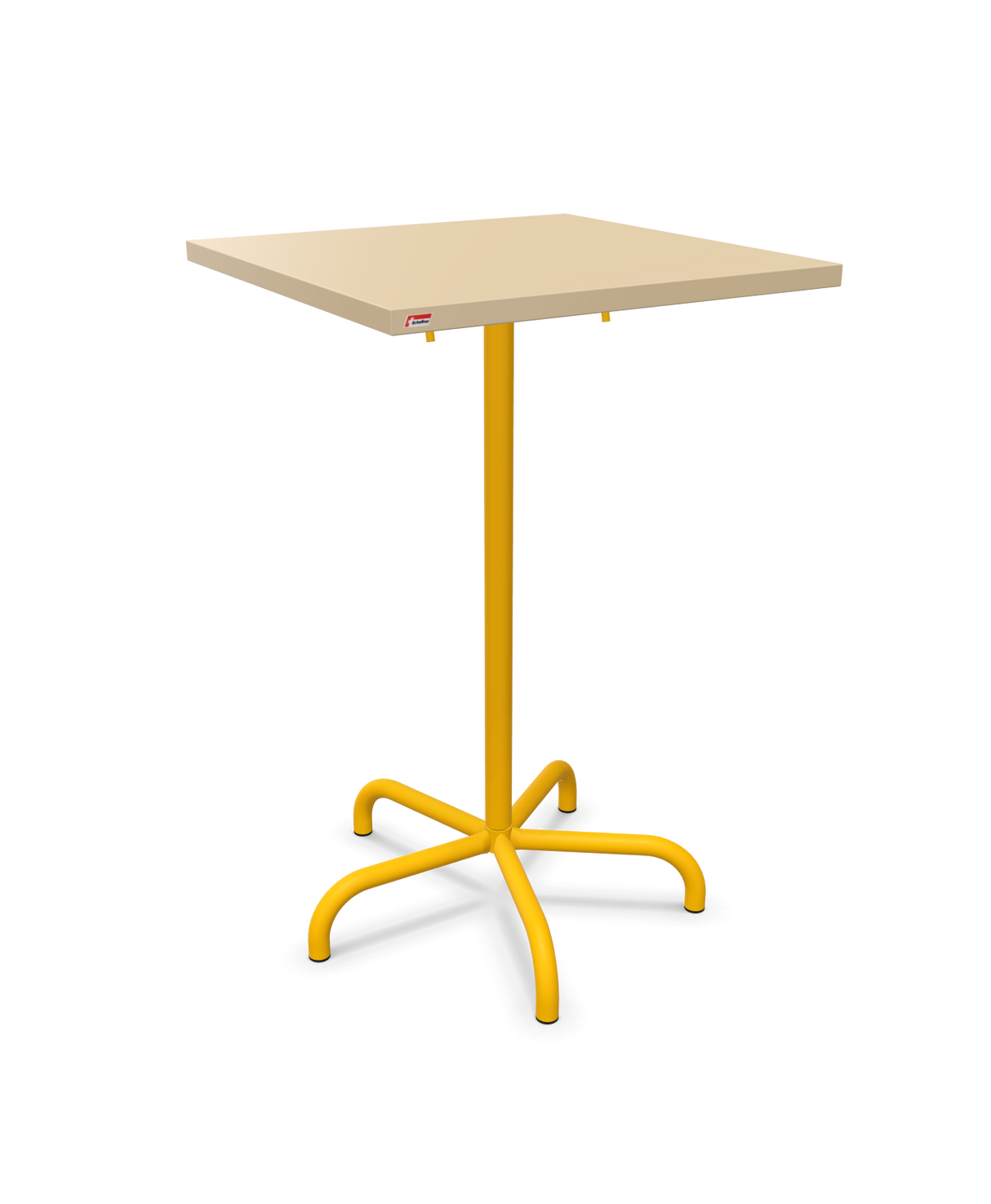 Schaffner Säntis Folding high table 70x70cm h:110cm