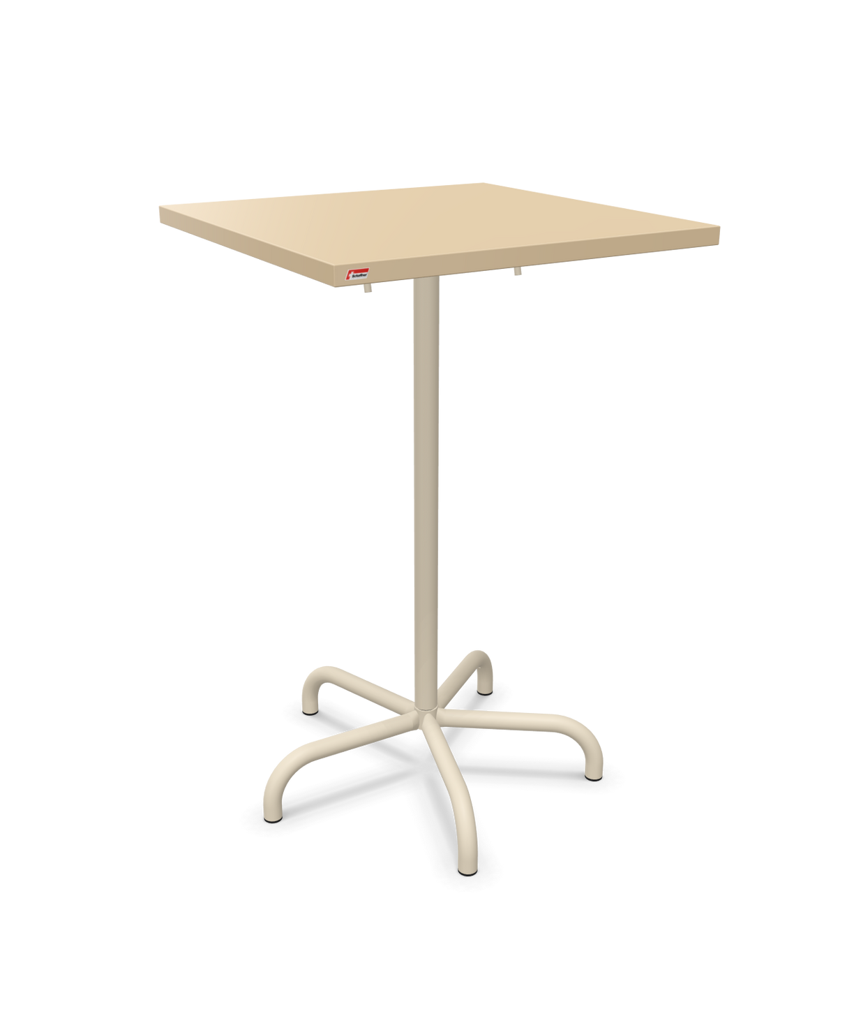 Schaffner Säntis Folding high table 70x70cm h:110cm