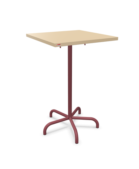 Schaffner Säntis Table haute rabattable 70x70cm h:110cm
