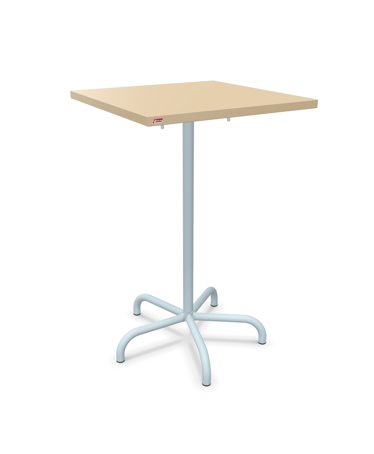 Schaffner Säntis Folding high table 70x70cm h:110cm