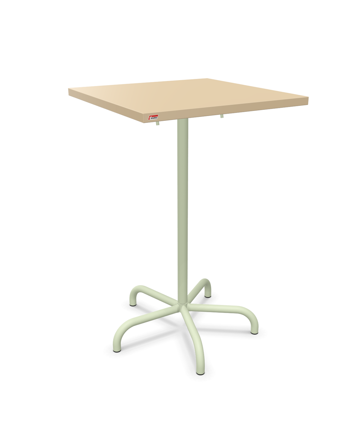 Schaffner Säntis Folding high table 70x70cm h:110cm