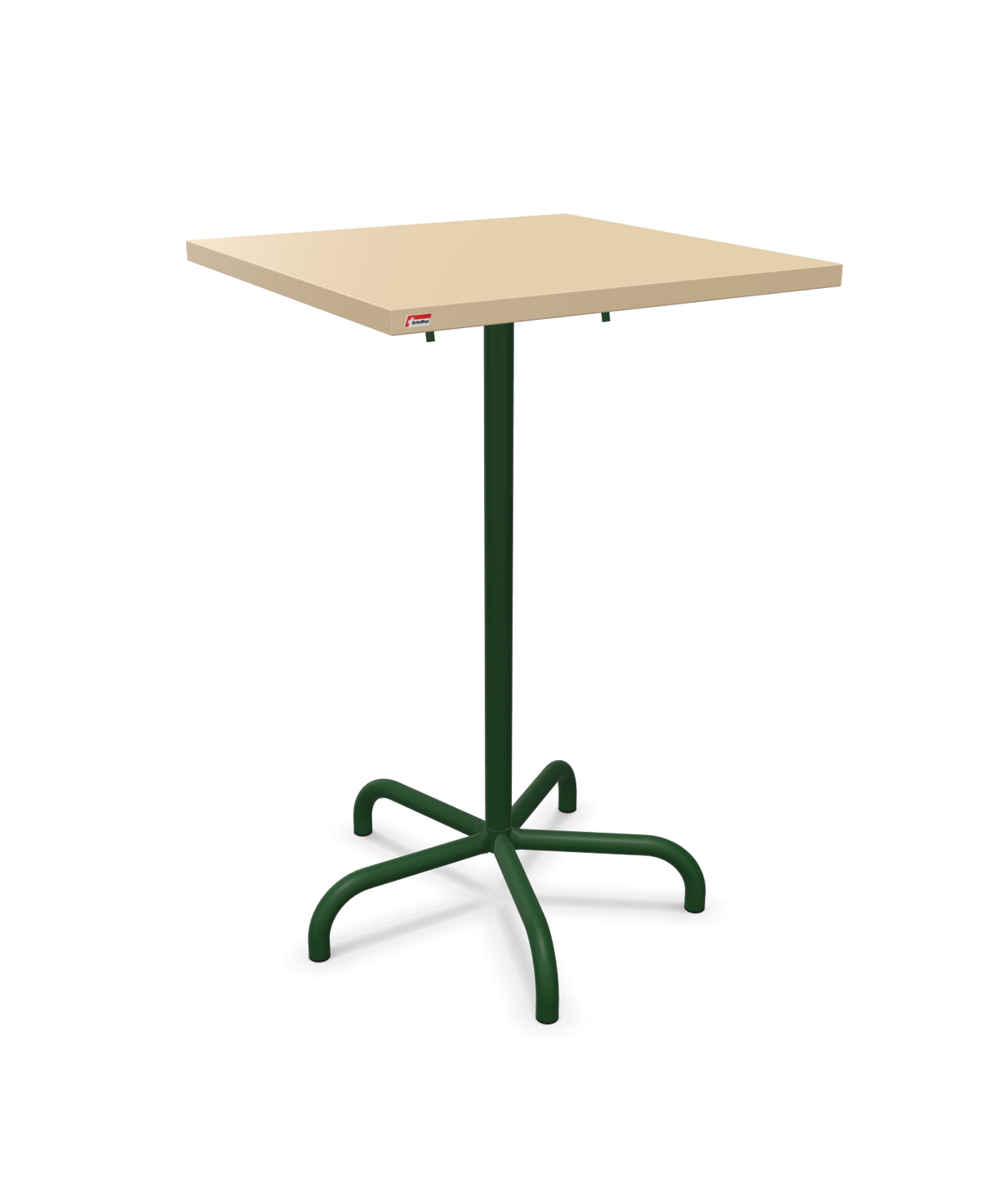 Schaffner Säntis Folding high table 70x70cm h:110cm