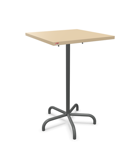 Schaffner Säntis Table haute rabattable 70x70cm h:110cm