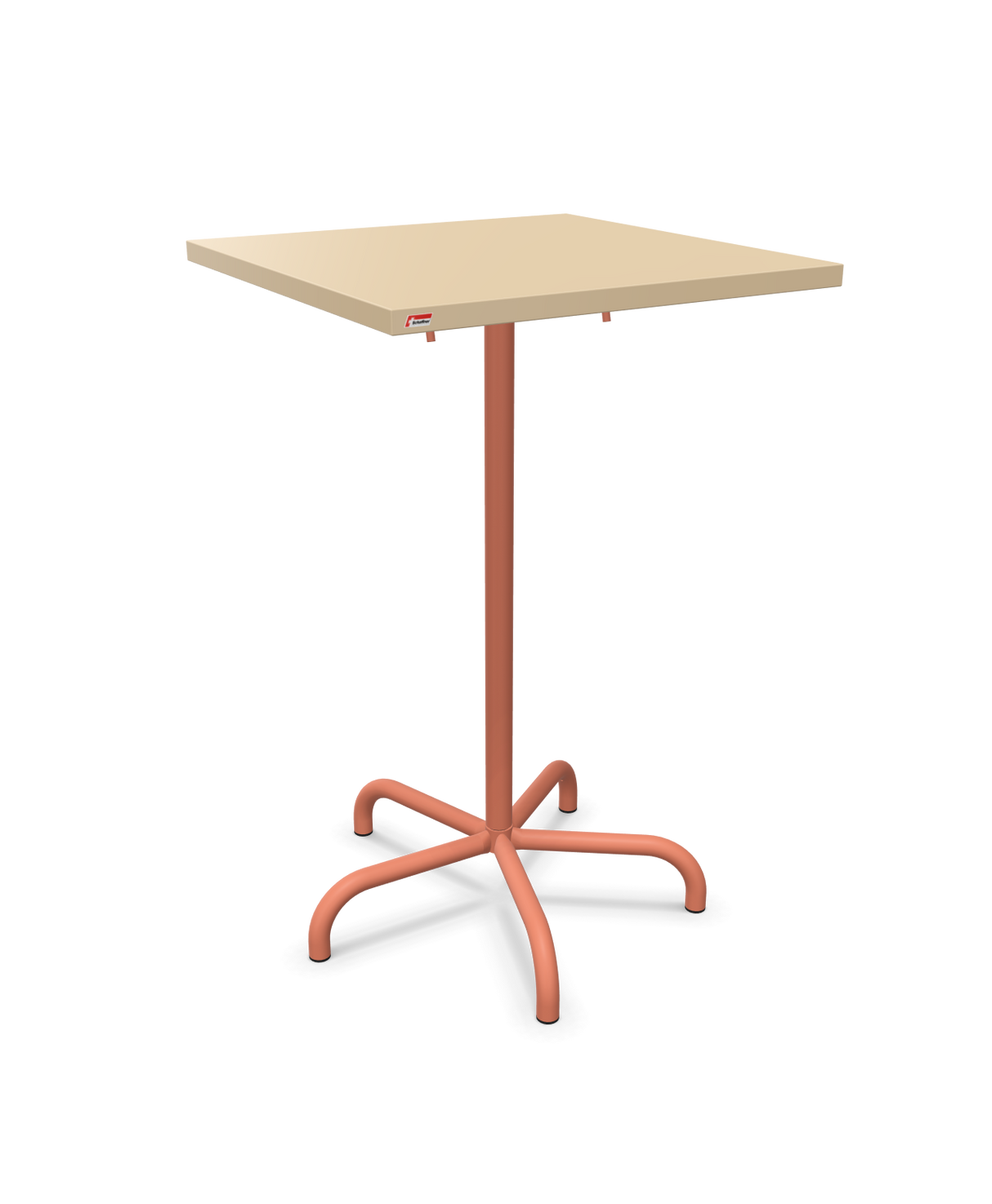 Schaffner Säntis Folding high table 70x70cm h:110cm