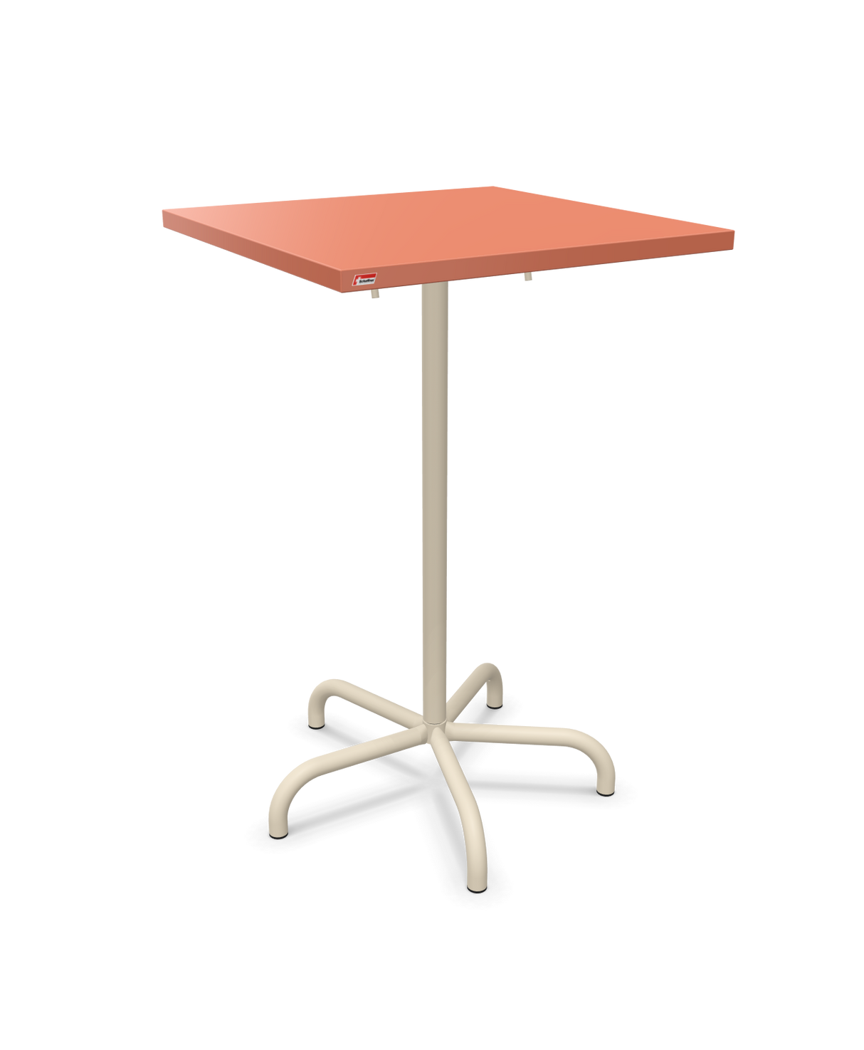 Schaffner Säntis Folding high table 70x70cm h:110cm