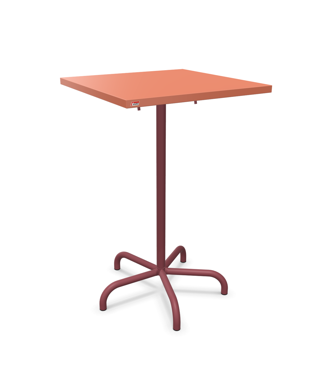 Schaffner Säntis Folding high table 70x70cm h:110cm