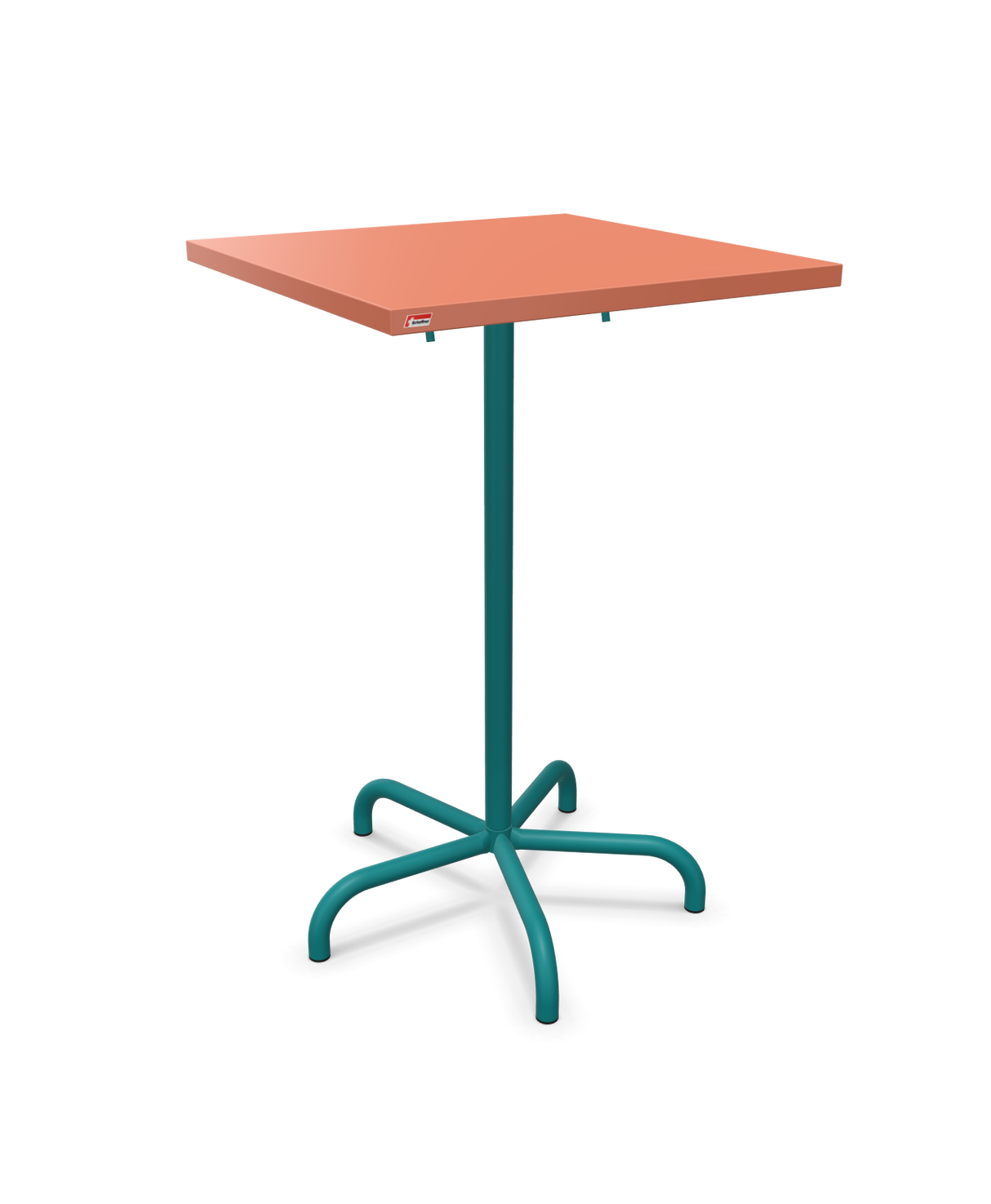 Schaffner Säntis Folding high table 70x70cm h:110cm