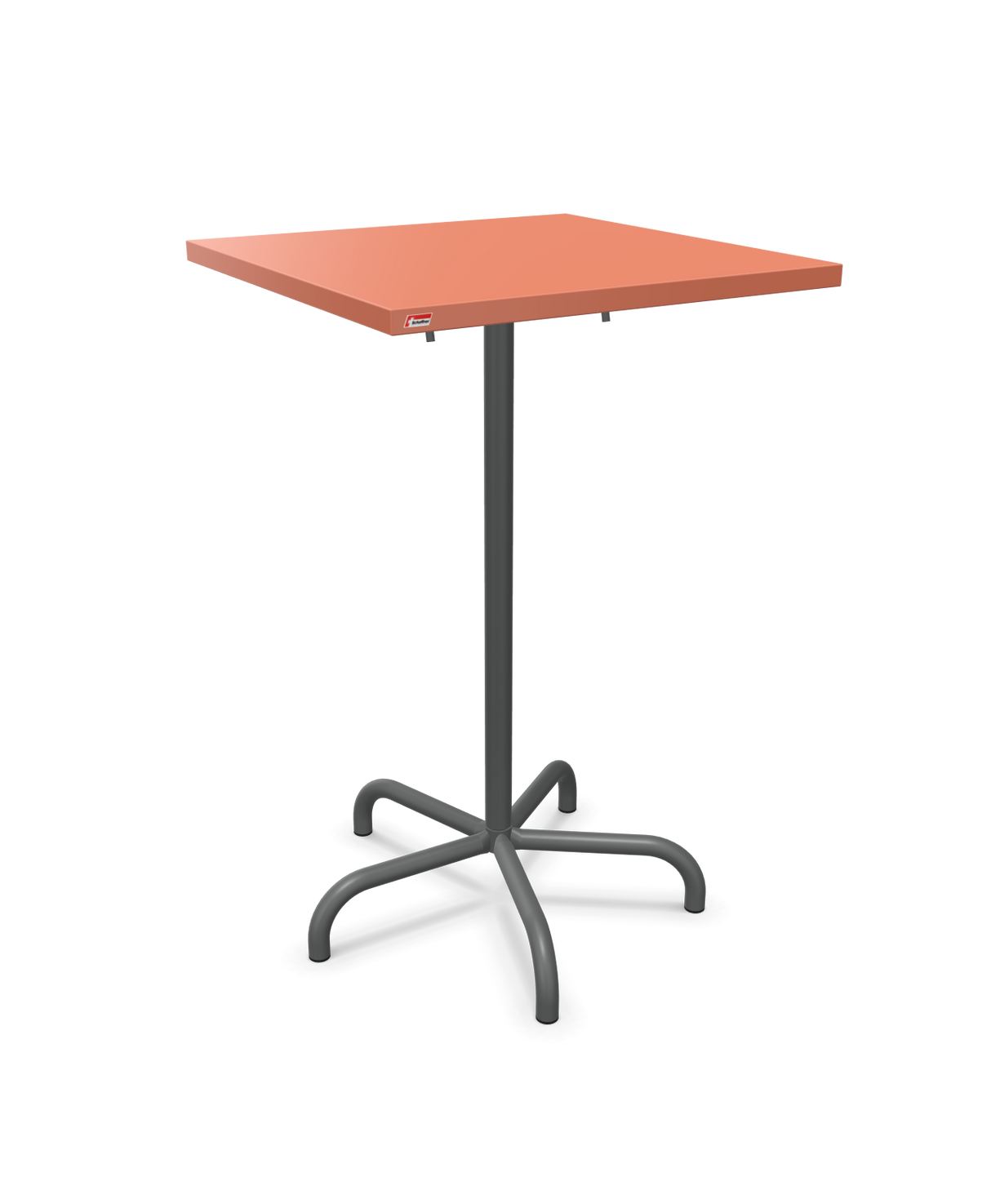Schaffner Säntis Folding high table 70x70cm h:110cm