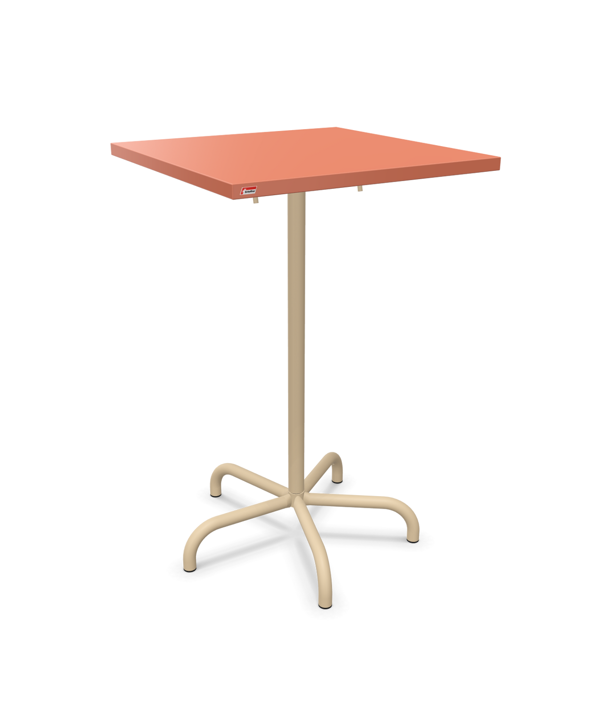 Schaffner Säntis Folding high table 70x70cm h:110cm