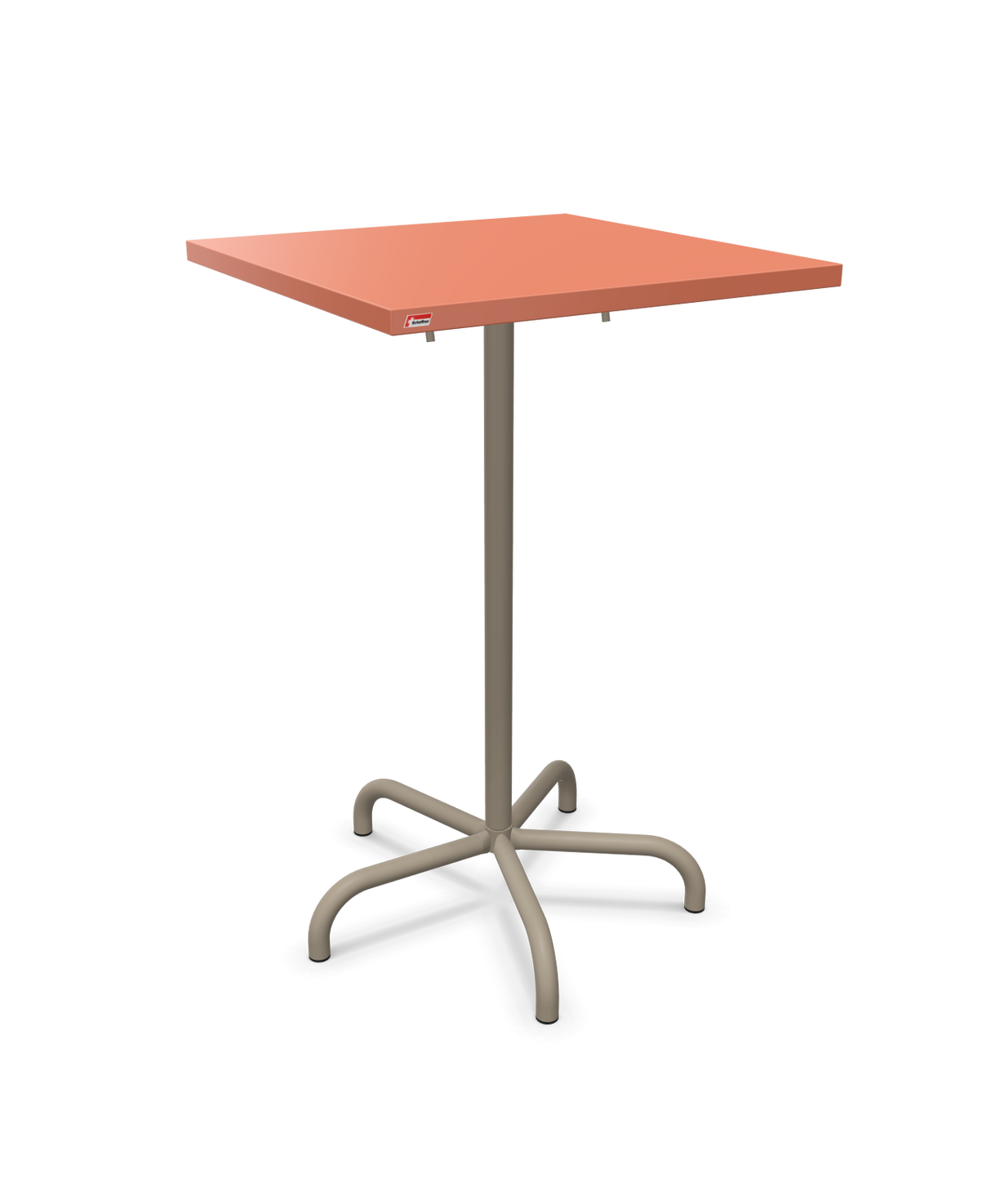 Schaffner Säntis Folding high table 70x70cm h:110cm