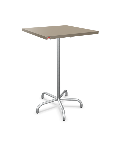 Schaffner Säntis Table haute rabattable 70x70cm h:110cm