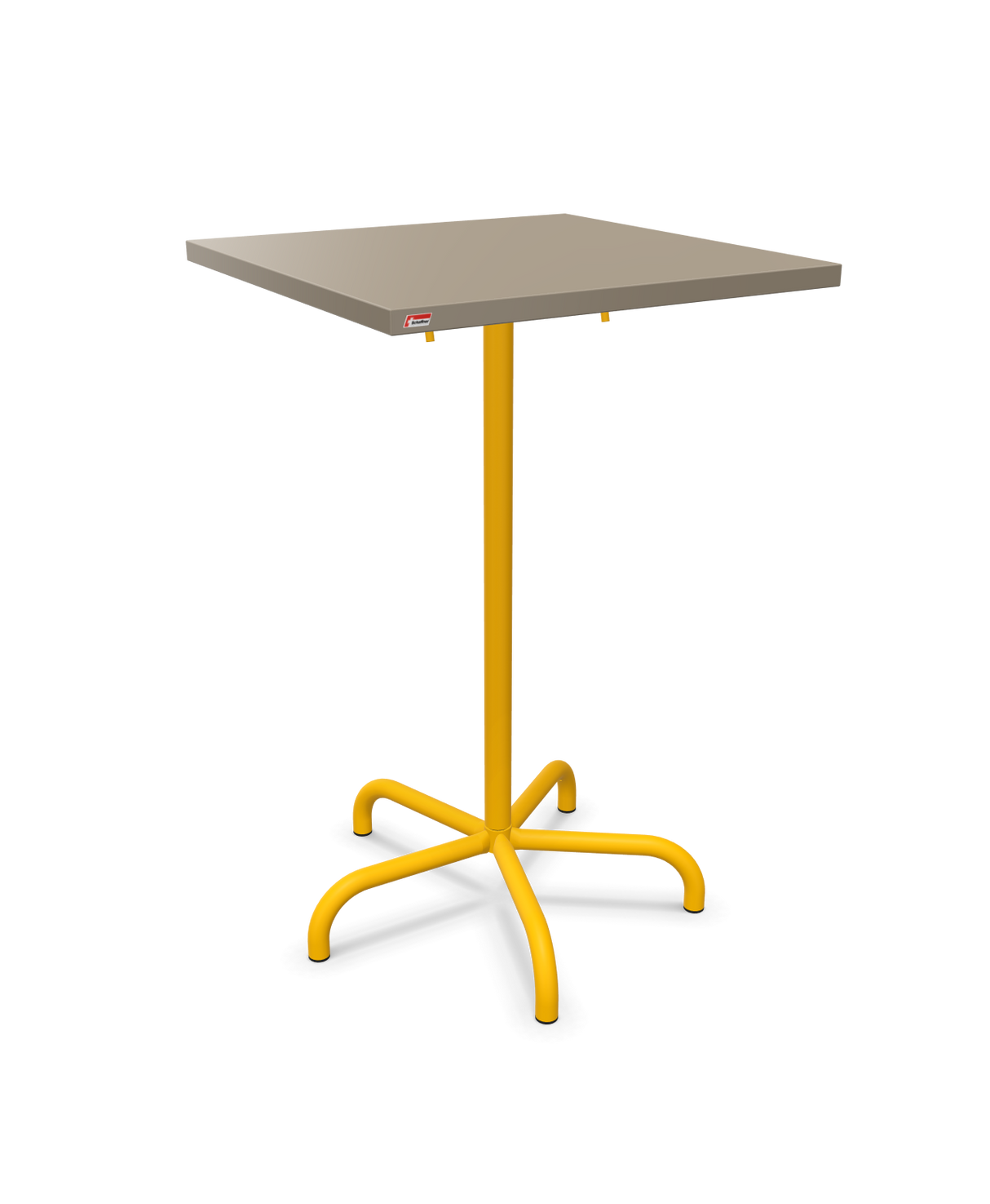 Schaffner Säntis Folding high table 70x70cm h:110cm