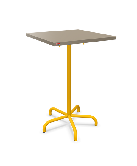 Schaffner Säntis Table haute rabattable 70x70cm h:110cm