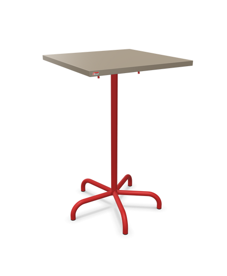 Schaffner Säntis Table haute rabattable 70x70cm h:110cm