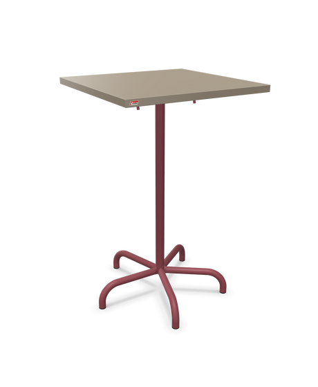 Schaffner Säntis Table haute rabattable 70x70cm h:110cm