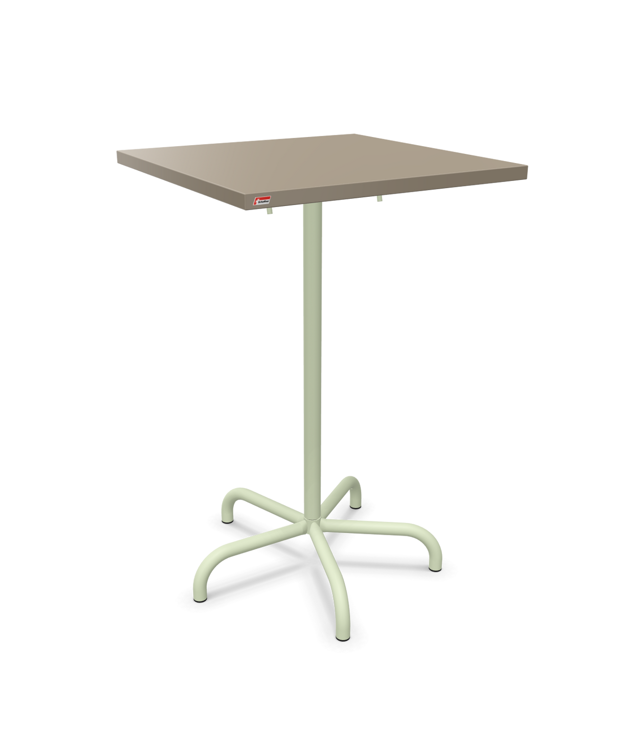 Schaffner Säntis Folding high table 70x70cm h:110cm