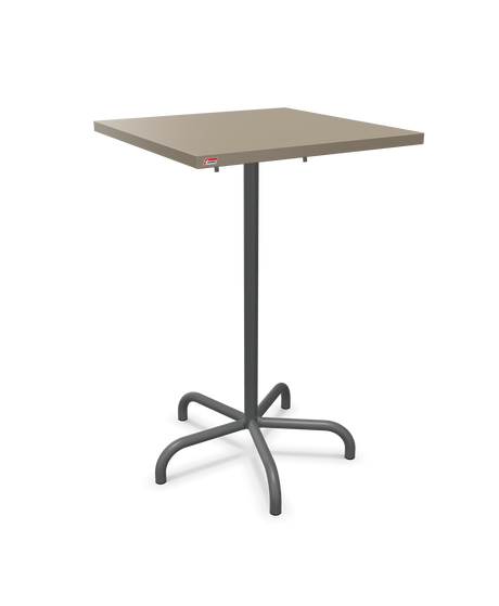 Schaffner Säntis Table haute rabattable 70x70cm h:110cm