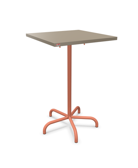 Schaffner Säntis Table haute rabattable 70x70cm h:110cm