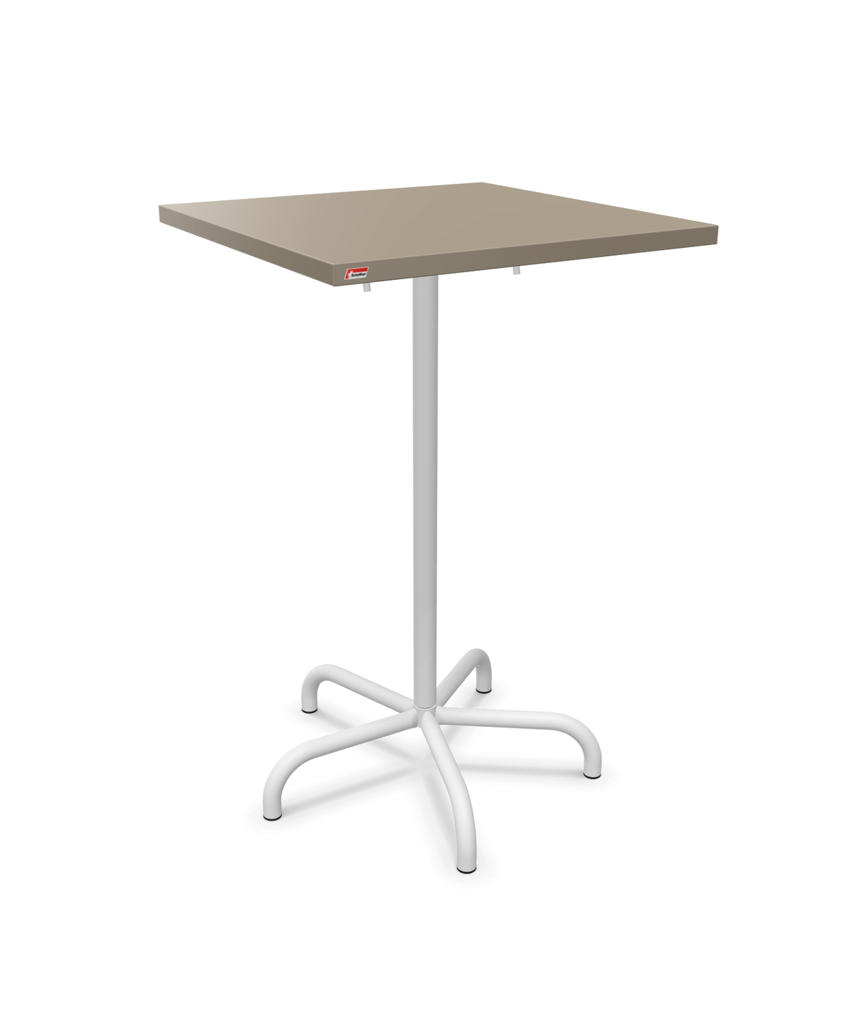 Schaffner Säntis Folding high table 70x70cm h:110cm