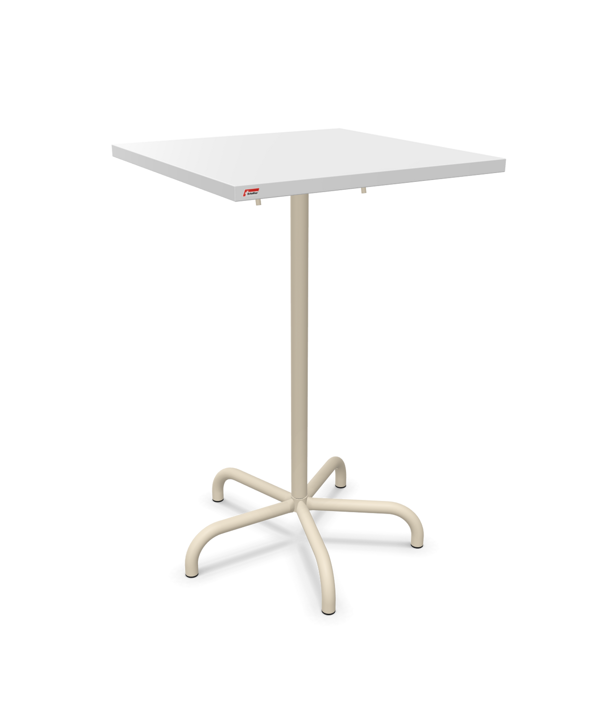 Schaffner Säntis Folding high table 70x70cm h:110cm