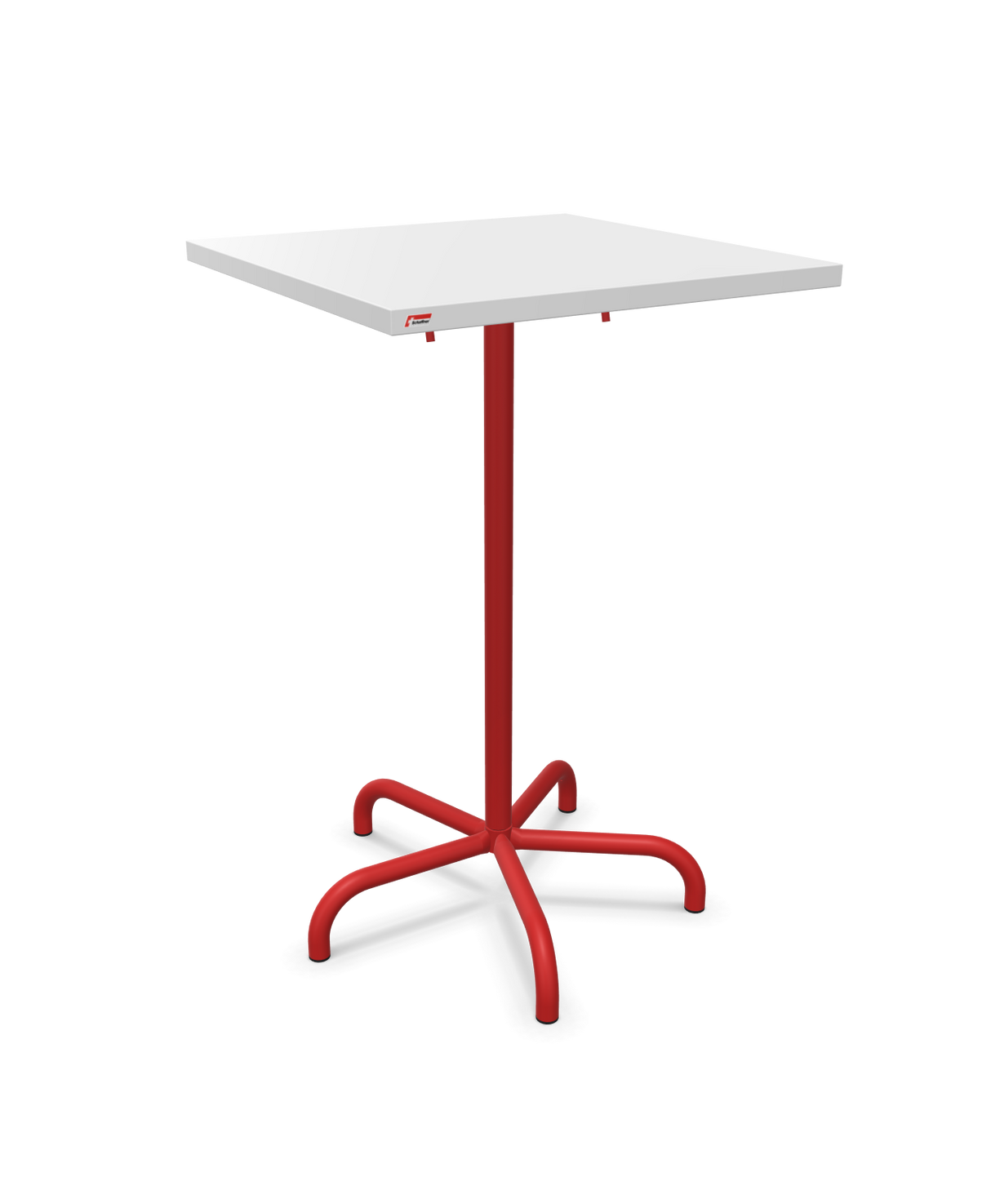 Schaffner Säntis Folding high table 70x70cm h:110cm