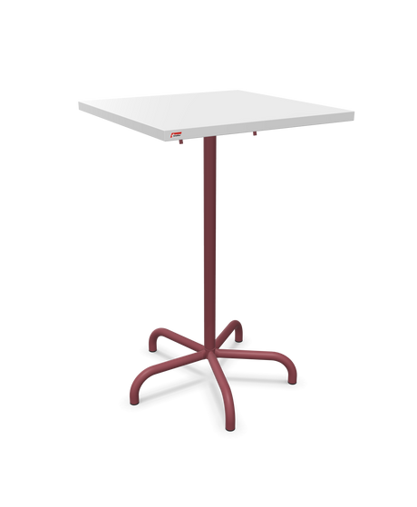 Schaffner Säntis Table haute rabattable 70x70cm h:110cm