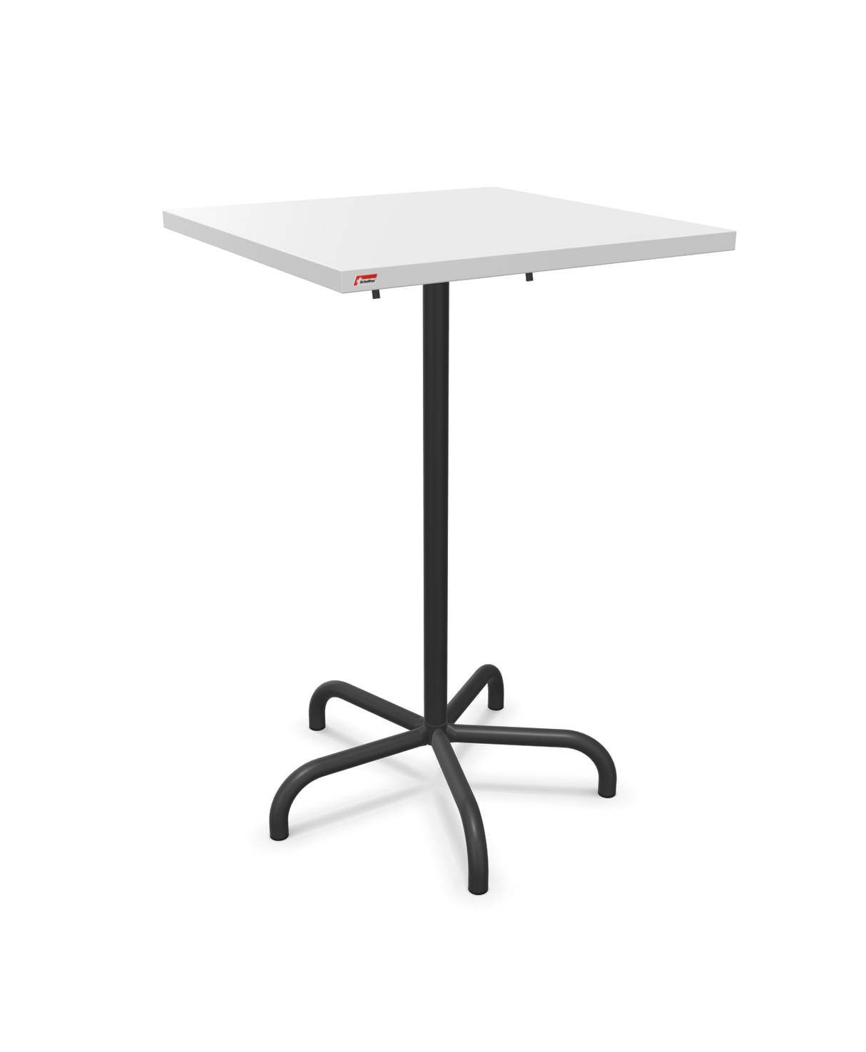 Schaffner Säntis Folding high table 70x70cm h:110cm
