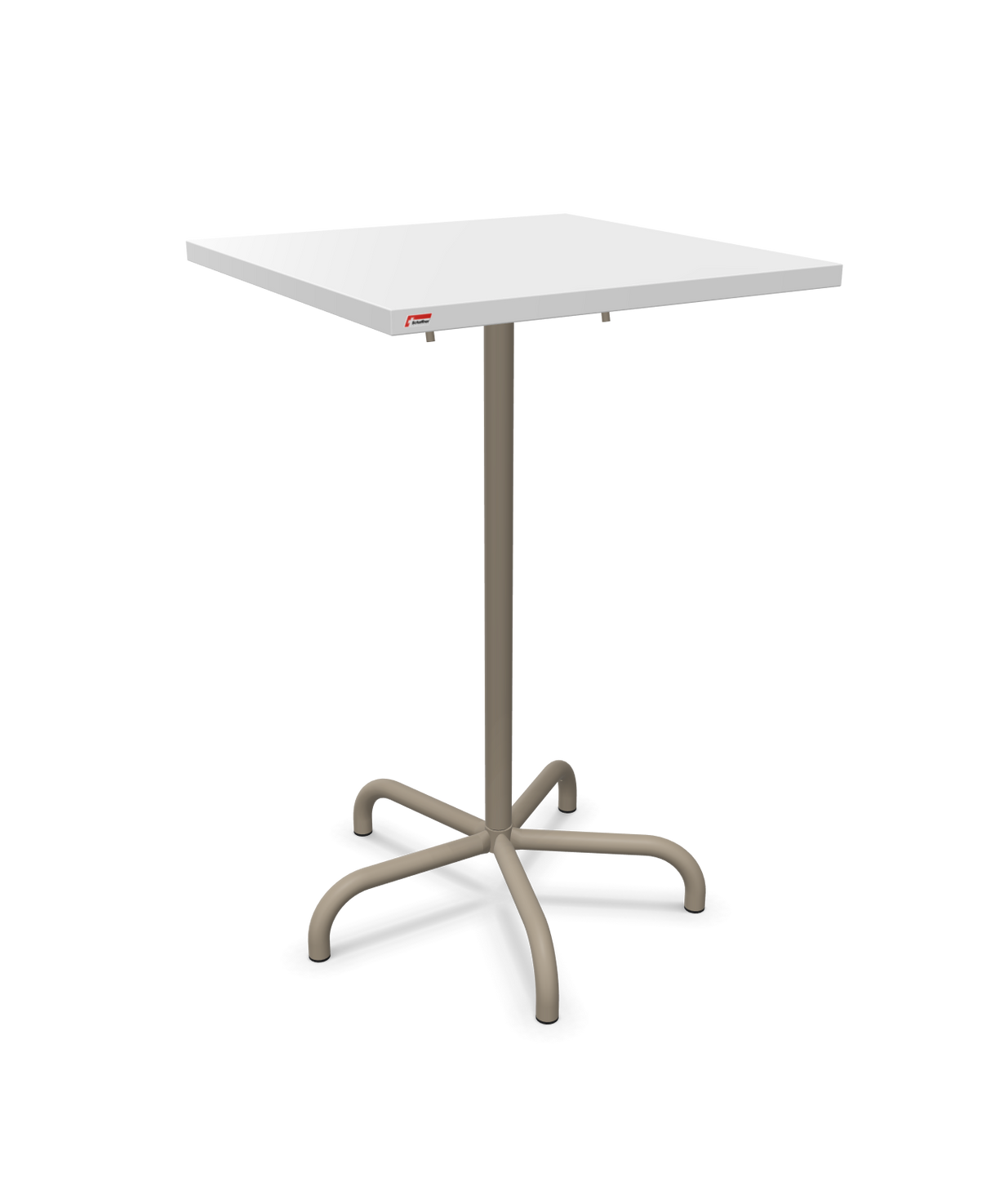 Schaffner Säntis Folding high table 70x70cm h:110cm