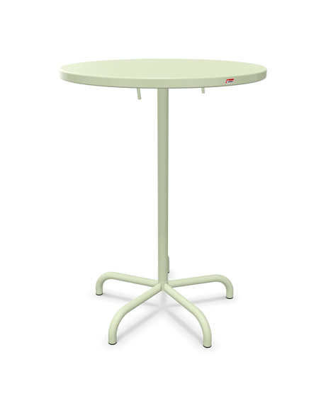 Schaffner Säntis Table haute rabattable ronde Ø80cm h:110cm