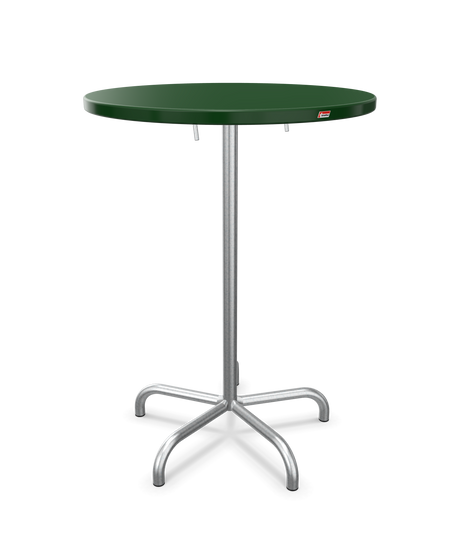 Schaffner Säntis Table haute rabattable ronde Ø80cm h:110cm