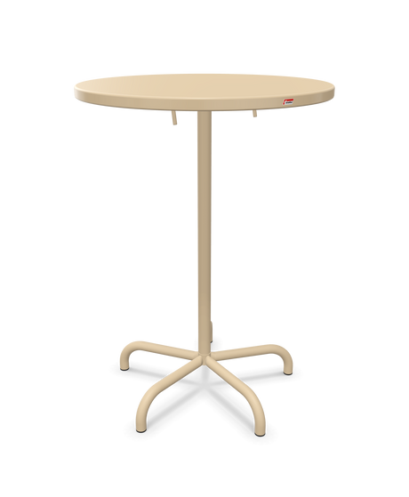 Schaffner Säntis Table haute rabattable ronde Ø80cm h:110cm