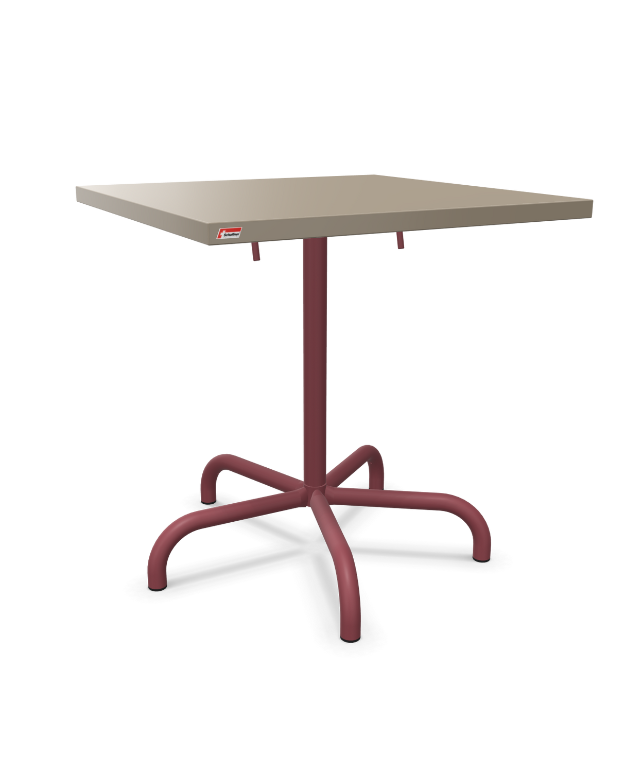 Schaffner Säntis Klappbarer Esstisch 70x70cm