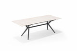 SIT Mobilia Atlas REH25 Table à rallonge 160-217x95cm avec Plateau céramique 