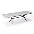 SIT Mobilia Atlas Xim Table à rallonge 210-267x95cm avec Plateau céramique 