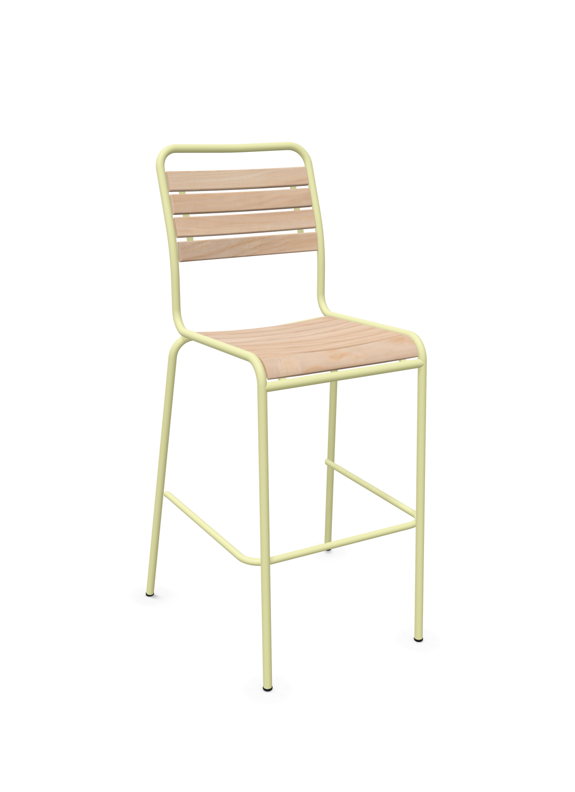 Schaffner Rigi Swiss Wood Barstuhl mit Holzlatten