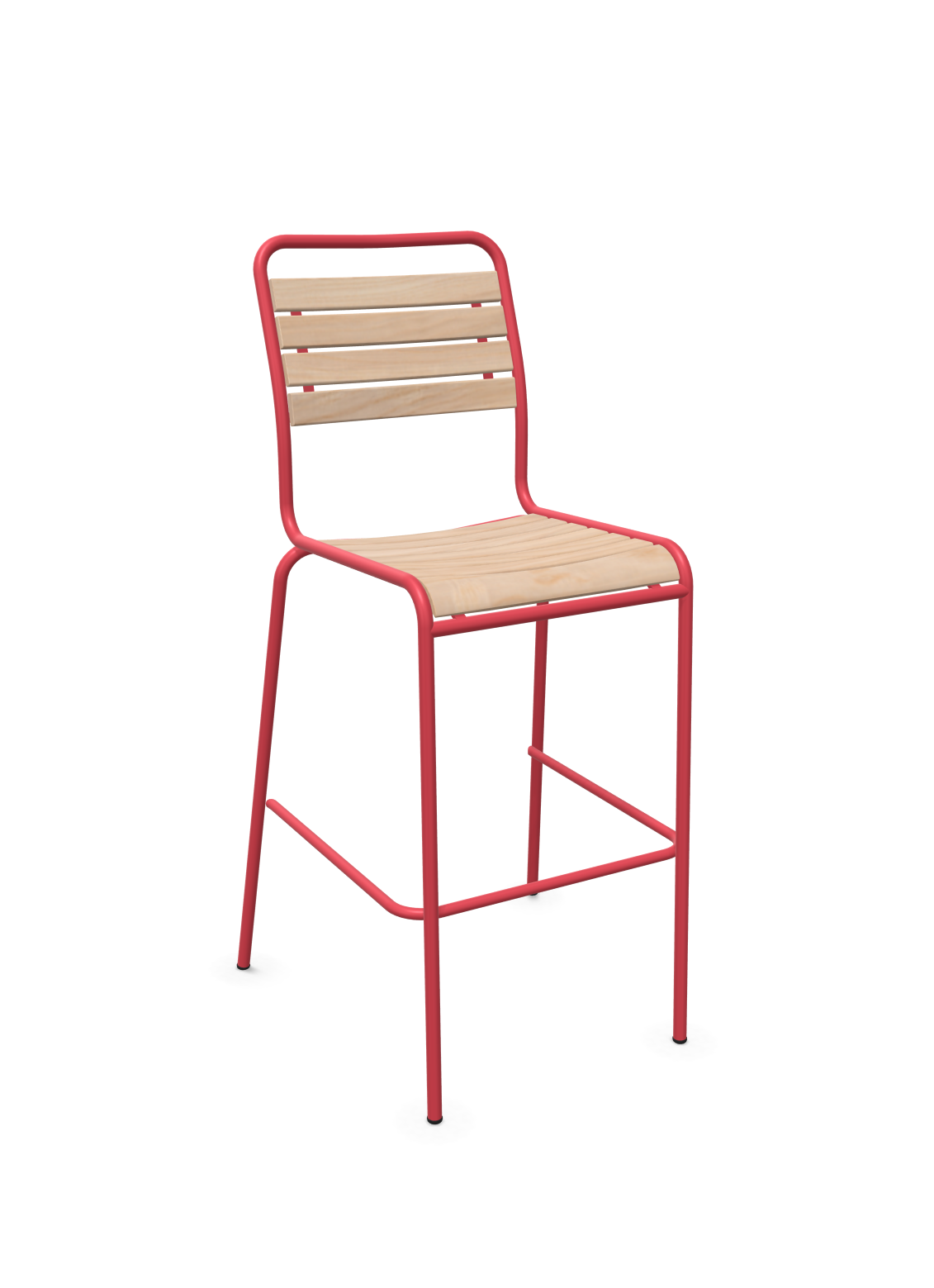 Schaffner Rigi Swiss Wood Barstuhl mit Holzlatten