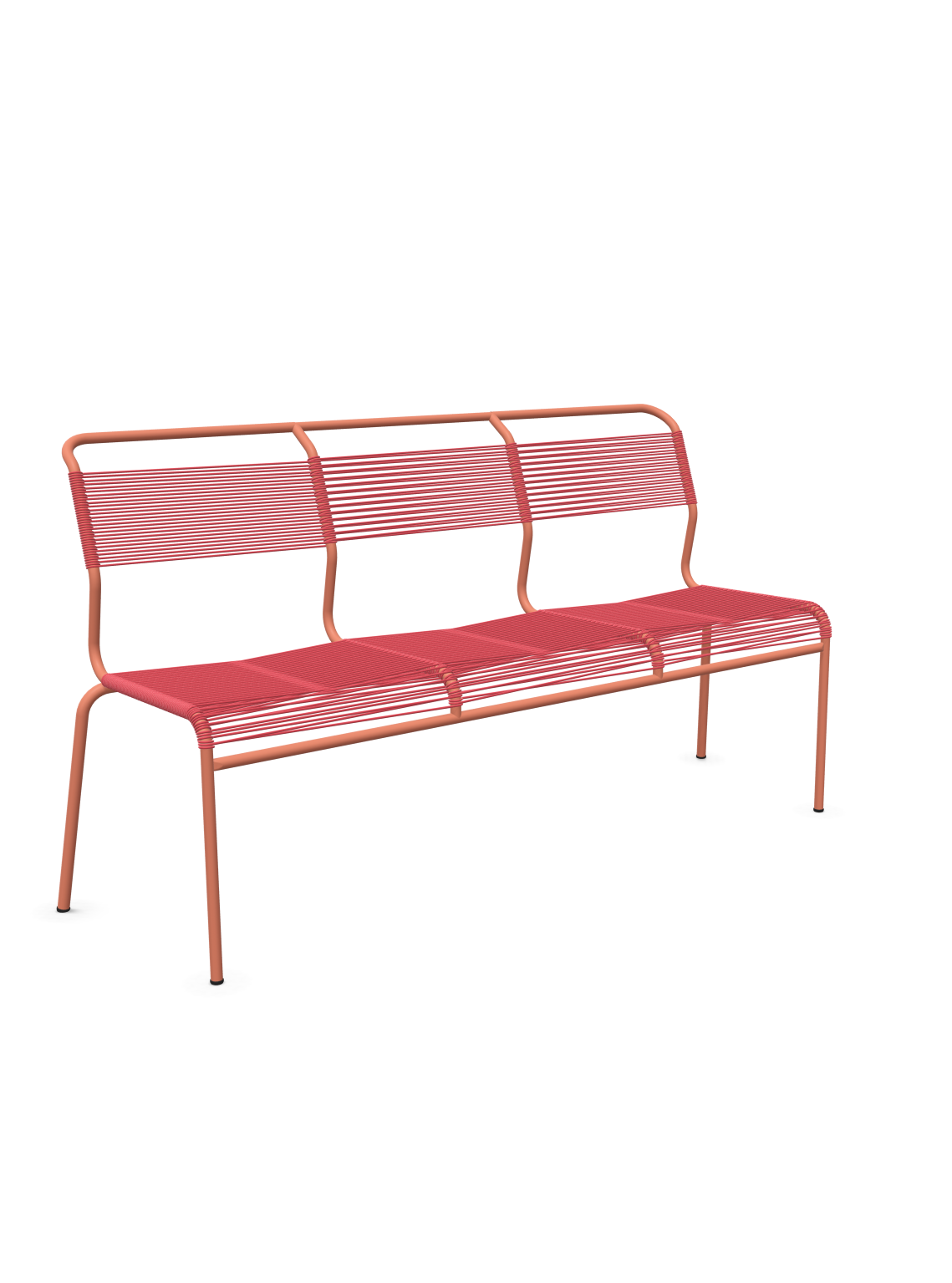 Schaffner Säntis Banc Spaghetti 3 places sans accoudoirs