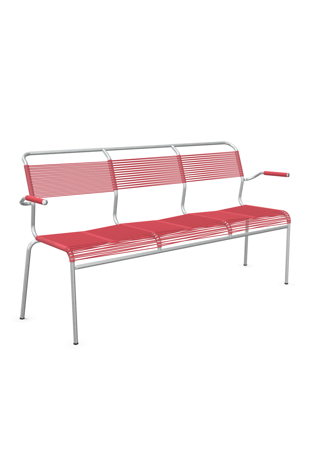 Schaffner Säntis Banc Spaghetti 3 places avec accoudoirs