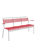 Schaffner Säntis Banc Spaghetti 3 places avec accoudoirs