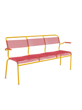 Schaffner Säntis Banc Spaghetti 3 places avec accoudoirs