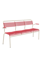 Schaffner Säntis Banc Spaghetti 3 places avec accoudoirs