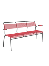 Schaffner Säntis Banc Spaghetti 3 places avec accoudoirs